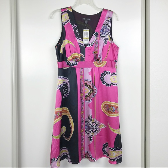INC International Concepts Dresses & Skirts - I.N.C. Silk Paisley Dress 14 NWT
